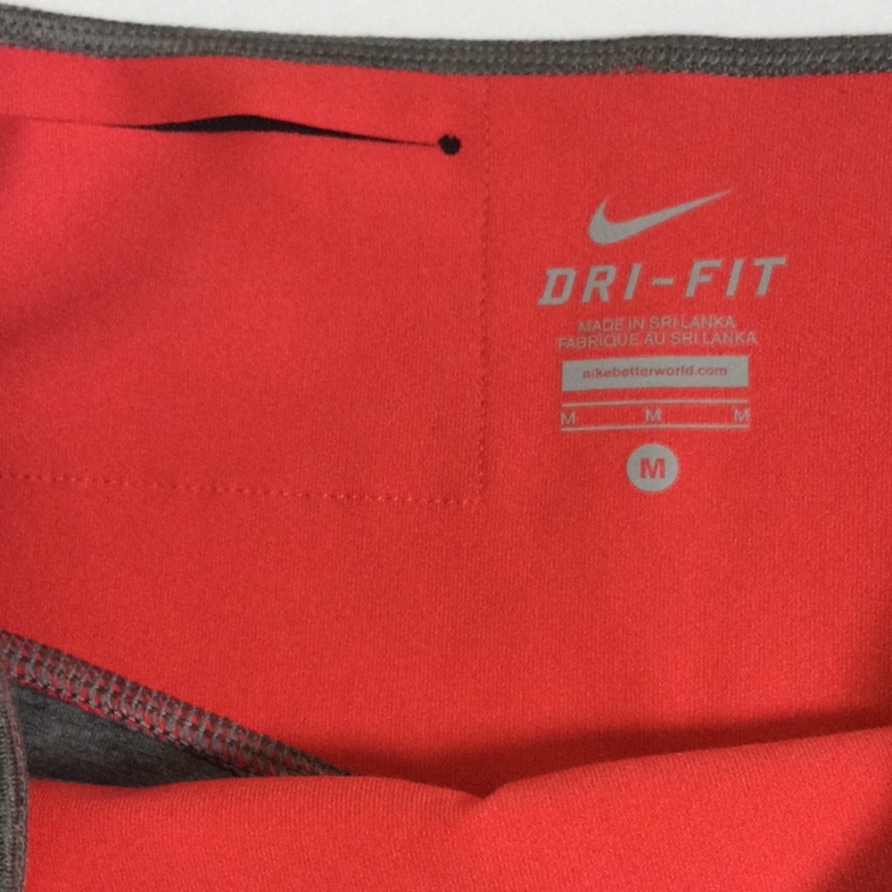 Nike Drfifit woman’s M Heathered Grey full length leggings - Picture 4 of 5